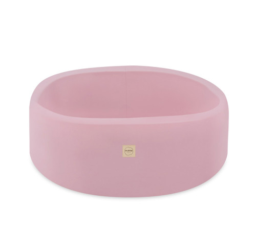 PLUSH NEST Dry pool, 90x30 cm, round, pink, cotton, smart