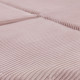PLUSH NEST blommatta, 115x115x5cm, ljusrosa, premium manchester, fluffig blomma