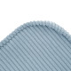 PLUSH NEST barns reclinerfåtölj, 150x60x25 cm, premium blå manchester