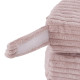 PLUSH NEST blommatta, 115x115x5cm, ljusrosa, premium manchester, fluffig blomma