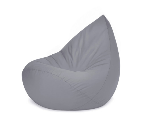 PLUSH NEST Säkosäck stol, grå, utomhus, vattentät, storlek S PLUSH NEST Säkosäck stol, grå, utomhus, vattentät, storlek S