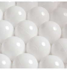 Torra poolbollar, 6 cm, set om 600: vit