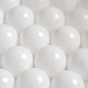 Torra poolbollar, 6 cm, set om 600: vit