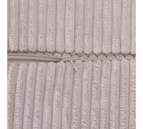 PLUSH NEST stor madrass + nackstöd Foldie, ljusrosa, premium manchester