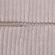 PLUSH NEST stor madrass + nackstöd Foldie, ljusrosa, premium manchester