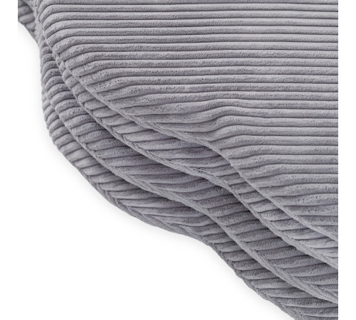 PLUSH NEST blommatta, 115x115x5cm, grå, premium manchester, fluffig blomma PLUSH NEST blommatta, 115x115x5cm, grå, premium manchester, fluffig blomma